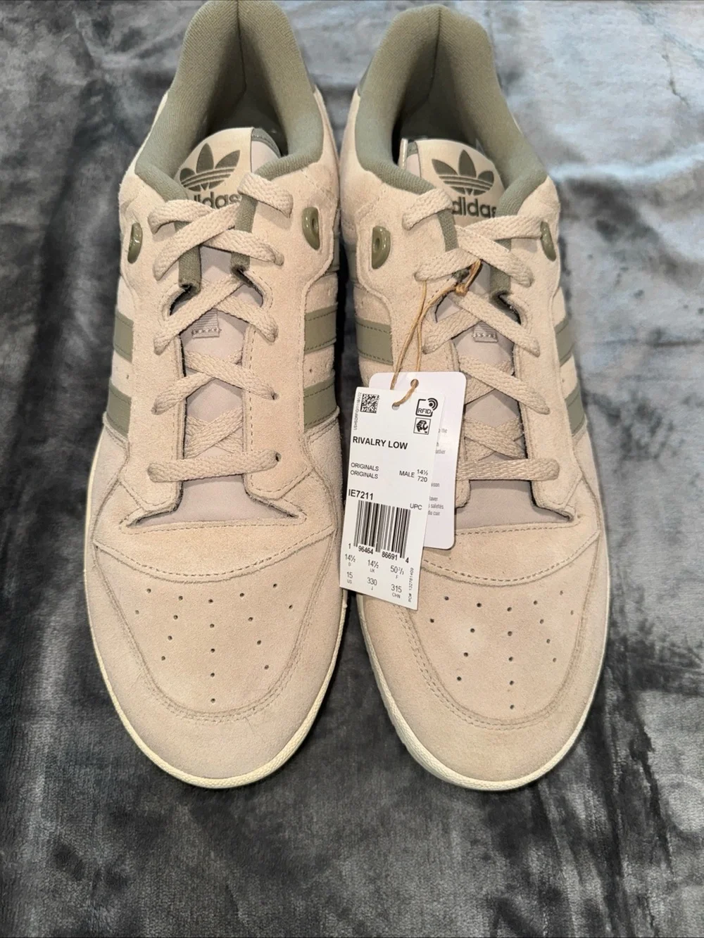 adidas Rivalry Low Wonder Beige Clay Men's Size 15 (IE7211) NWOB